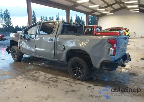 2024 Chevrolet Silverado 1500 4Wd Short Bed Custom Trail Boss from USA, damaged, VIN 3GCUDCE81RG215062